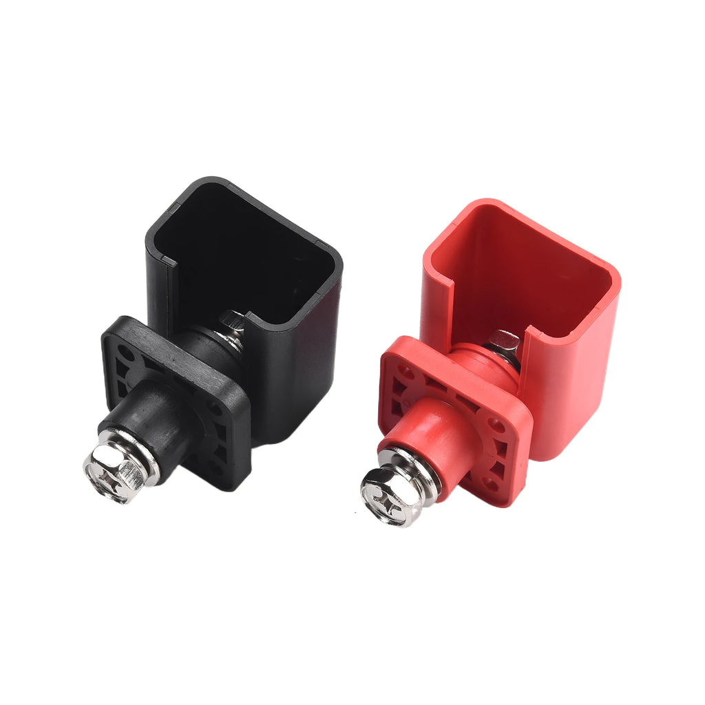 2Pcs 120A 150A 200A All-Copper Lithium Battery Terminal Connector Energy Storage Terminal Battery Connector Adapter High Current