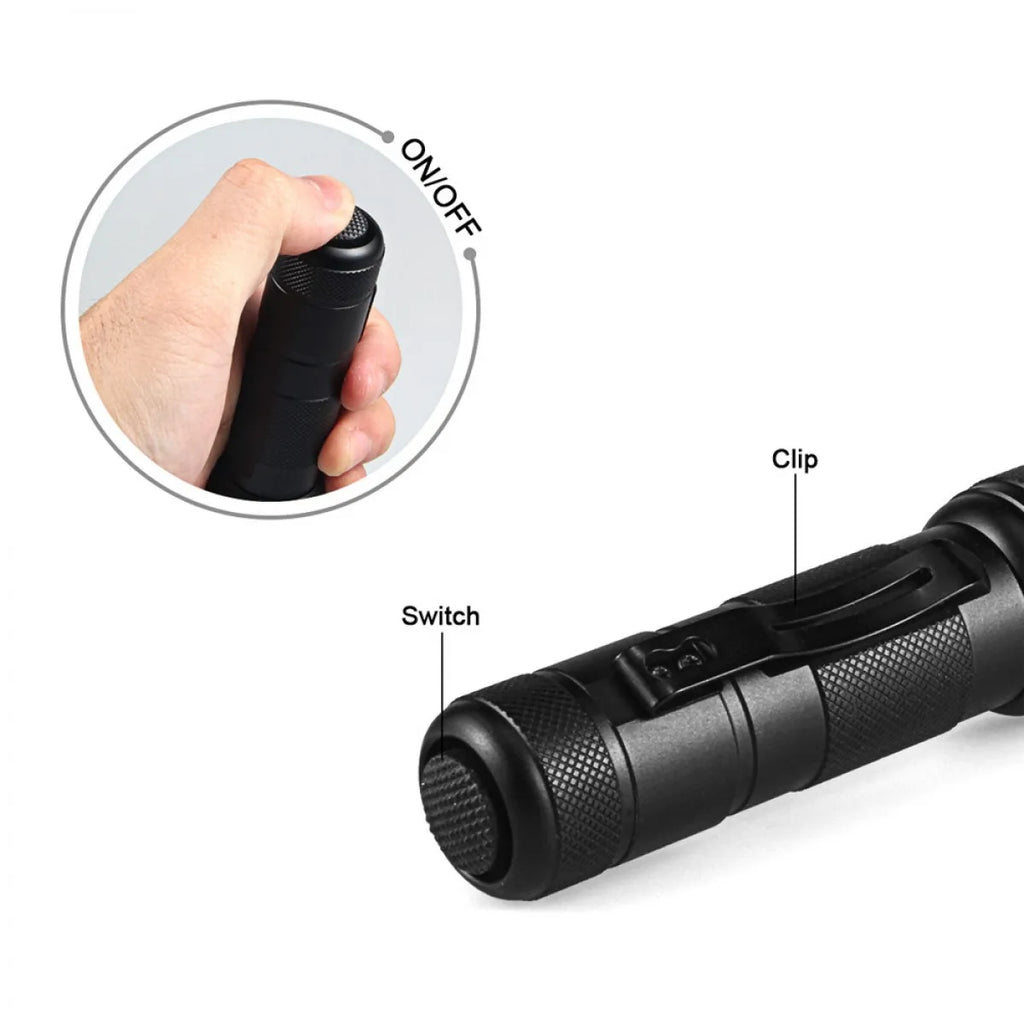 UltraFire 502IR IR 850/940nm Infrared Flashlight Night Vision Illuminator LED Torch 18650 Invisible Light for Hunting Coyote
