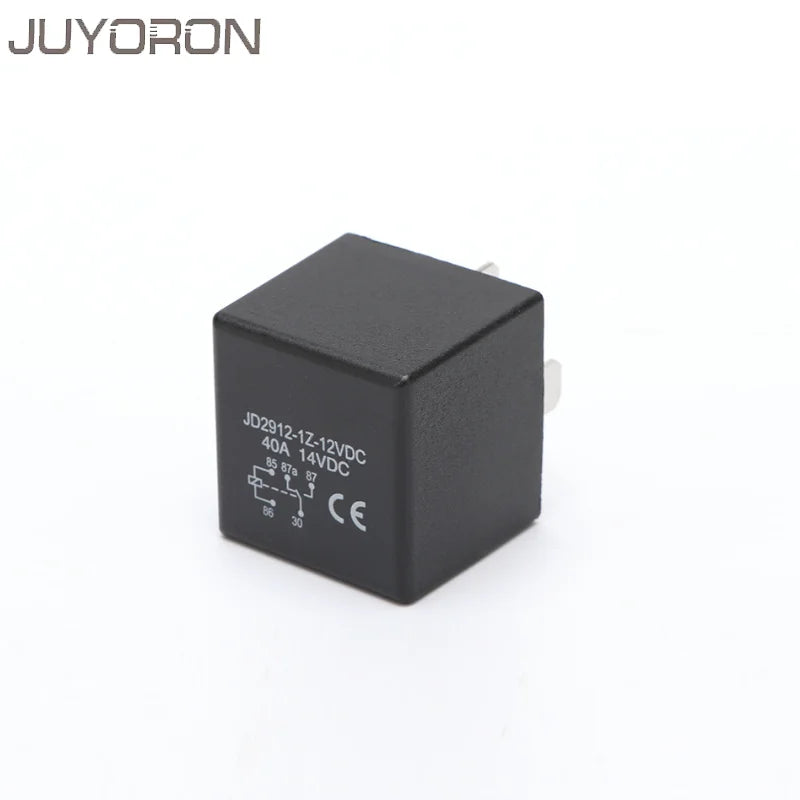 40A Automotive Relays Car Relay Switch 4/5 Pins 12V 24V Waterproof Relay for Boat Tractor Truck Motorcycle
