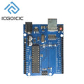For Arduino UNO R3 Dev Board with USB Cable, ATmega328P ATmega16U2 Microcontroller Module