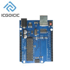 For Arduino UNO R3 Dev Board with USB Cable, ATmega328P ATmega16U2 Microcontroller Module