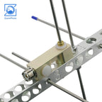 HamGeek U7V4-P 145-435MHz Portable UHF VHF Dual-Band Satellite Yagi Antenna for Ham Radio