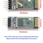 HC-05 HC-06 Master-Slave 6Pin/4Pin Anti-reverse,Integrated Bluetooth Serial Pass-Through Module,Wireless Serial For Arduino