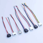 2/4/6Pin USB-C Type-C Waterproof Connector Charger Jack Direct Compression Female Socket Charging Interface With PH2.0 Terminal