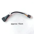20Pin 19Pin USB 3.0 to 9Pin USB 2.0 Male and Female Motherboard Cable Adapter Cable 480Mbps Data Speed Computer Cable Connector