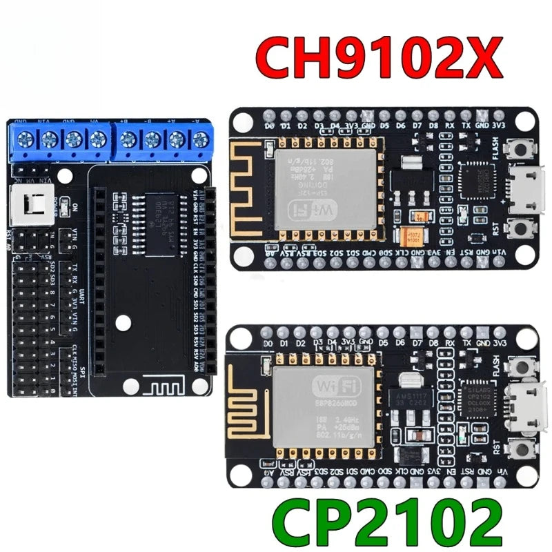 1PCS NodeMCU Motor Shield Board L293D for ESP-12E from ESP8266 esp 12E kit diy rc toy wifi rc smart car remote contro