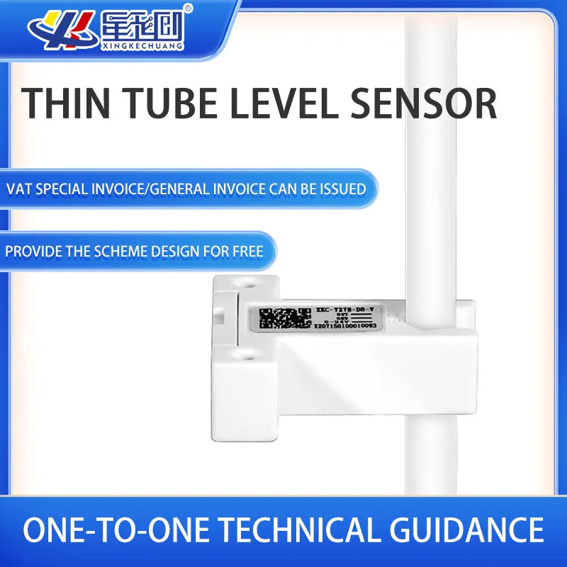 Non-Contact Thin Pipe Liquid Level Sensor Capacitive Water Level Detection Switch For Medical Infusion Tube Water Shortage Alarm