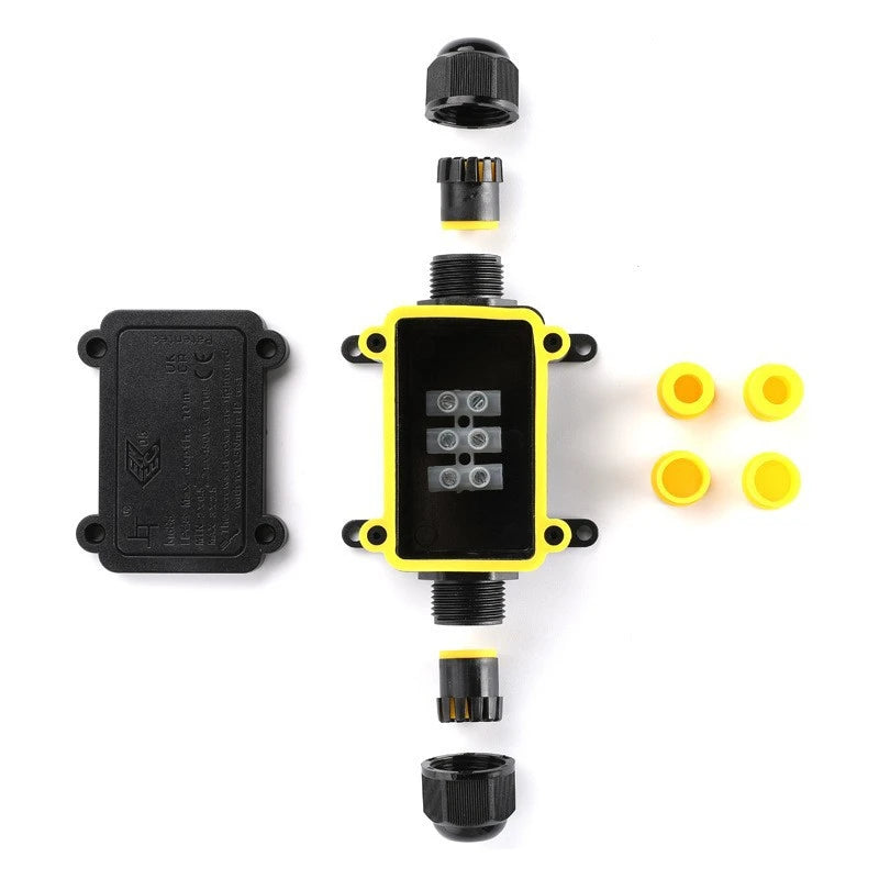 2Way IP68 Underwater Waterproof 2/3Way 4-11mm M20 Power Cord Line Wire External LED Pool Lamp Outdoor Light Cable Junction Box