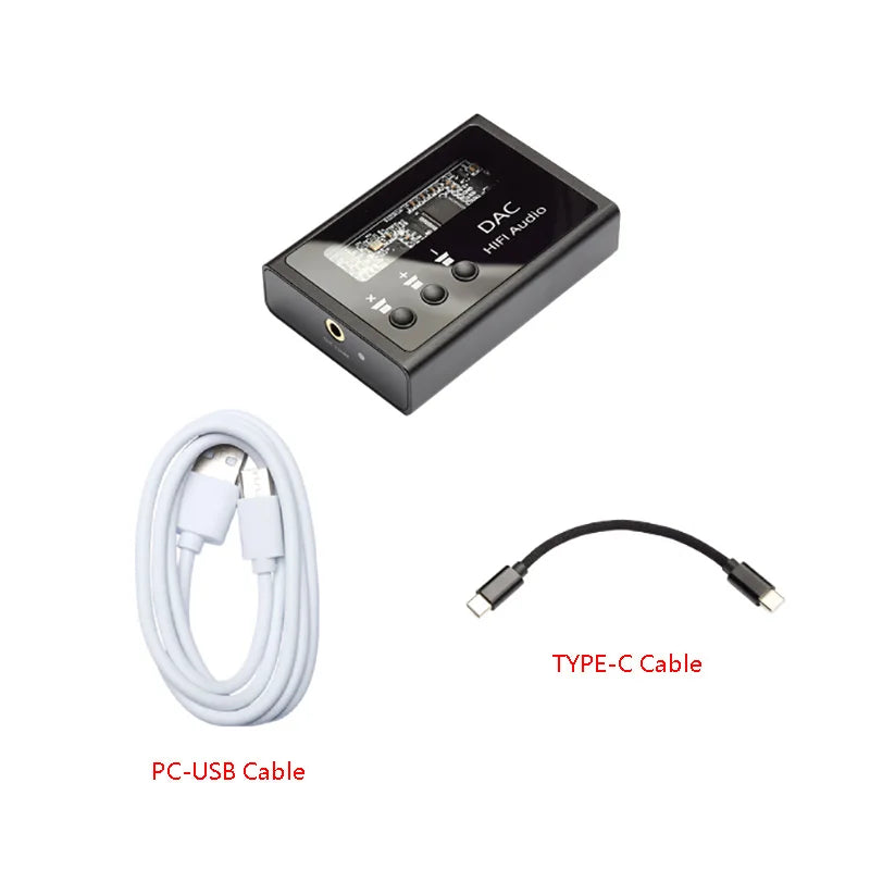 Headphone Decoding Amplifier ES9018K2M DAC DSD128 PCM32BIT 384KHz Lossless Decoding Headphone Amplifier MAX97220 Chip