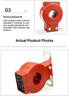 LMZJ1 Ring Type Current Transformer CT 50/5A-1000/5A Class 0.5 Precision Metering AC Current Transformer 0.5KV