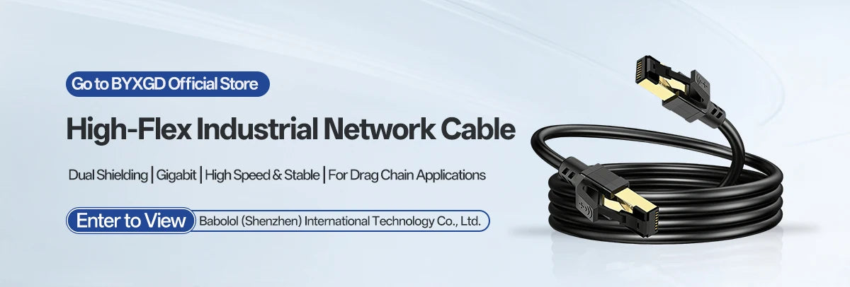 BYXGD M12 X-Code 8Pin A-Code D-Code 4Pin to RJ45 Panel Mount Adapter IP67 Waterproof Ethernet Connector Straight Angled Type