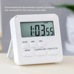 Multifunctional Kitchen Timer Alarm Clock Practical Kitchen Tools Supplies For Home Cooking Camping New