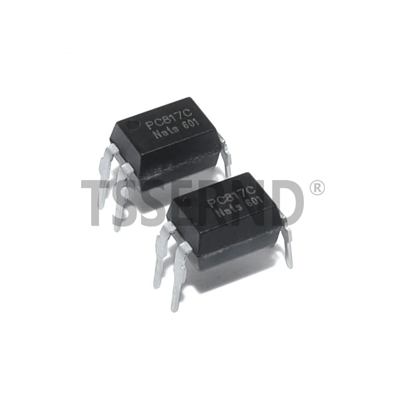 50PCS PC817 PC817C 817 817C EL817 5v Optocoupler FL817C PS817C DIP4 DIP Opto Coupler New and Original Optical Isolation IC Chip