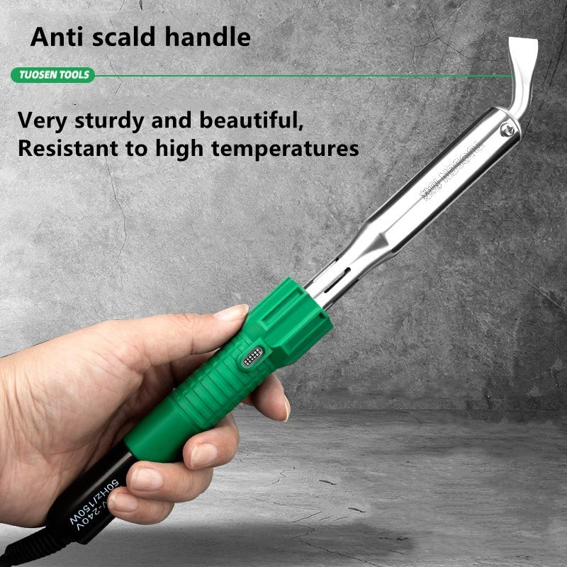 Tuosen 30/40/60/80/100/150W high-power soldering iron with pointed flat head soldering iron 200-240V