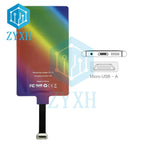 Max 10W 5V 2A Qi Wireless Charging Receiver Coil Universal Type-C Micro USB Port For Huawei P20 Pro P10 Plus Samsung Xiaomi