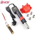 JCD Micro 750W Hot Air Gun Soldering Welding Rework Station with LCD Digital Display All-in-one Heat Gun for BGA IC Soldering Tools