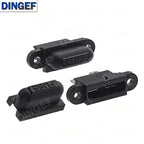 5PCS Waterproof Auto Standard Middle Fuse Holder + 1-50A Car Boat Truck ATC ATO Blade Fuse 3A 5A 10A 15A 20A 25A 30A 35A 40A 50A