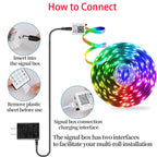 Led Lights for Room Music Sync RGB Led Strip Lights 10m 20m 30m Flexible Ribbon for Room Bedroom Decor TV Backlights