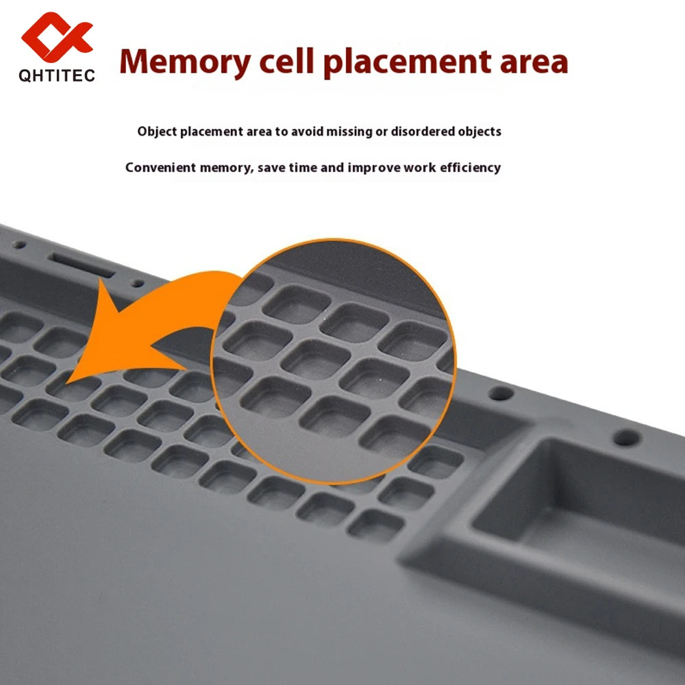 JCD Silicone Soldering Mat ESD Antistatic Heat Insulation Motherboard Electronics Phone Repair Maintenance Working Platform Pad