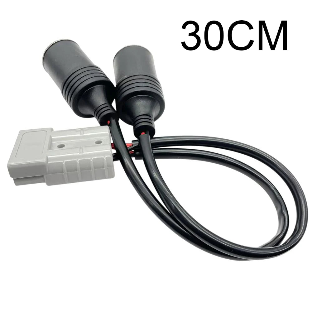 Robust For Anderson Connector 50Amp to 16A Female Socket Adapter for Powering Vehicle For Refrigerators and Compressors