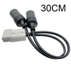 Robust For Anderson Connector 50Amp to 16A Female Socket Adapter for Powering Vehicle For Refrigerators and Compressors