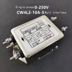 New 220V AC Anti-interference Power Supply EMI Filter CW4L2 CW4L2-20A-S CW4L2-6A-S CW4L2-10A-S CNC Purifier for Enhanced Perform