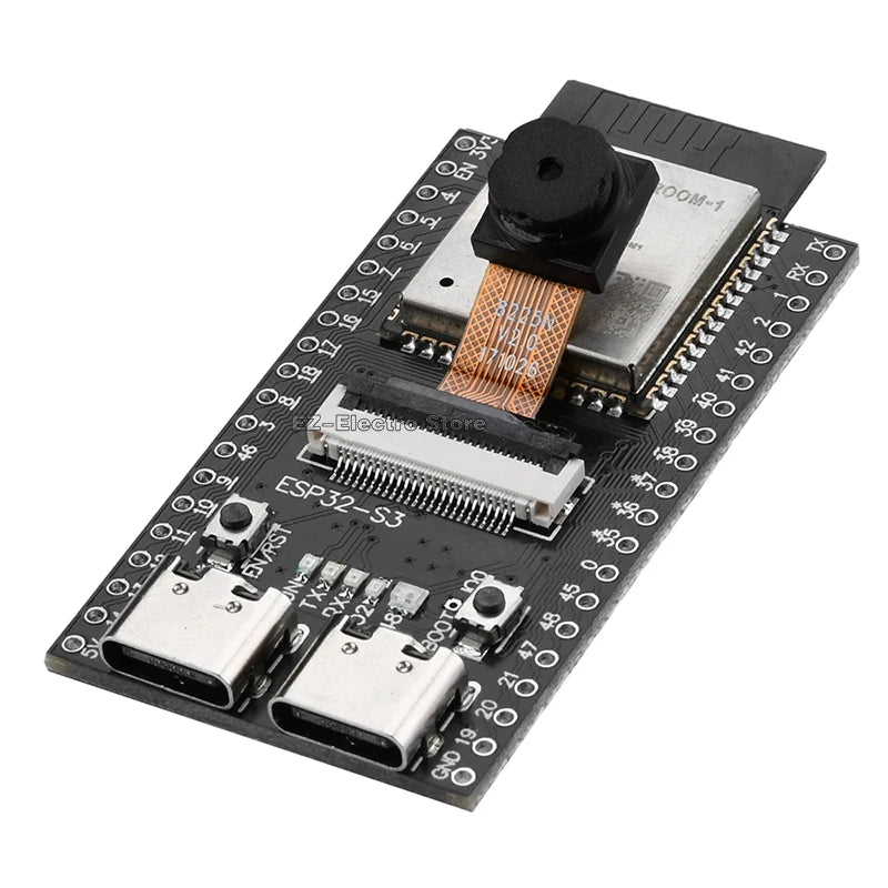 Development board ESP32-S3 CAM OV2640 /OV5640 Camera ESP32-S3 N16R8 WiFi Bluetooth module onboard dual TYPE-C