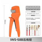 IWS-3220S Wire Crimping Tool for JST, Molex, Dupont Micro Terminals Connectors Crimper, AWG 32-22 Mini Hand Plier