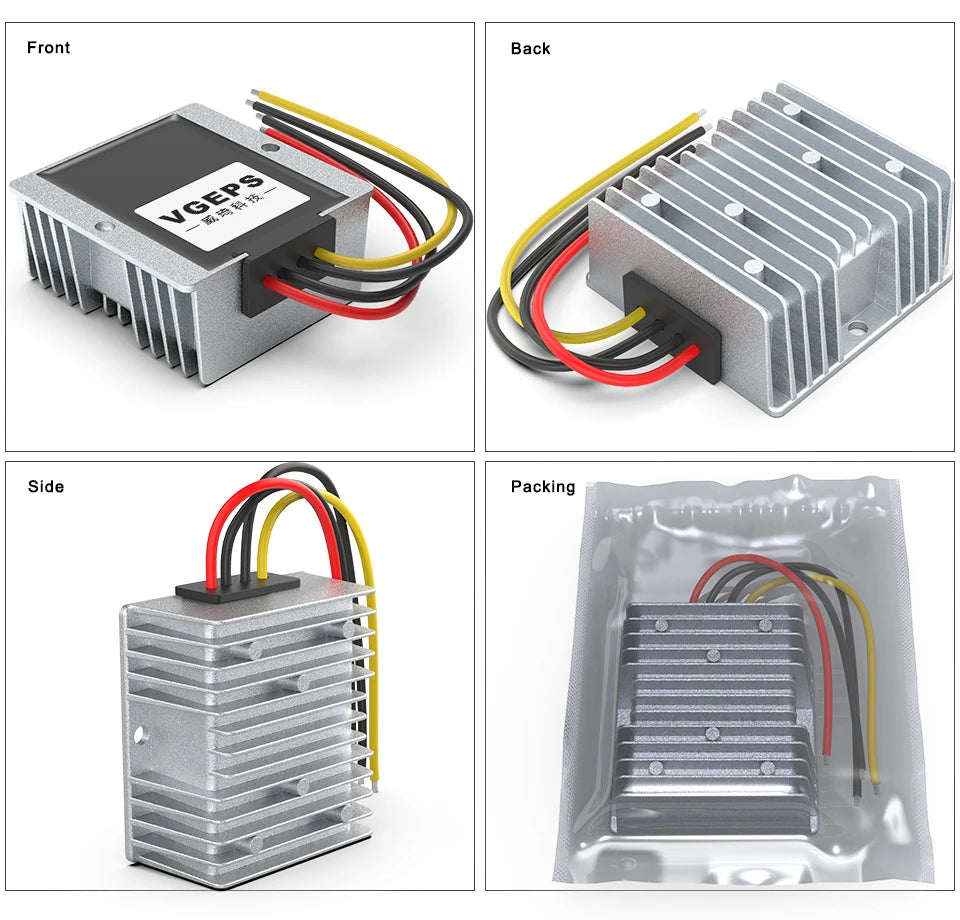 72V60V48V36V24V to 12V Step-Down Module Car 15-90V Load Regulator DC-DC DC Power Converter