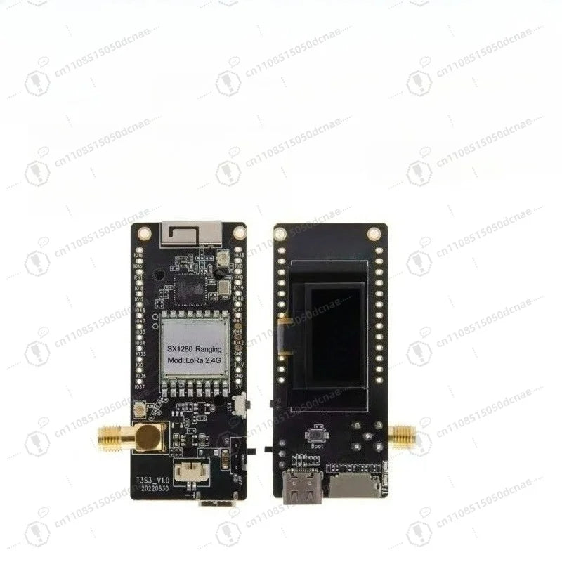 T3S3 V1.0 ESP32-S3 LoRa SX1280 2.4G Development Board WiFi Bluetooth Wireless Module 0.96 Inch OLED Display Type-C