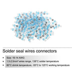 10/30/50PCS Waterproof welding heat shrinkable wire connector soldering sleeve wire terminal kit marine insulation