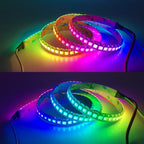 4 IN 1 SK6812 RGBW RGBNW RGBWW LED Strip (WS2812B Similar) Smart Color Soft LED Lights Lamp 30/60/144 LEDs/m Addressable Light 5