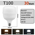1-5pcs 50W 10W 5000lm Super Bright LED Bulb AC 110V 220V E27 LED Lamp Lampada LED Light Illa Lighting Lamp for Home Livingroom