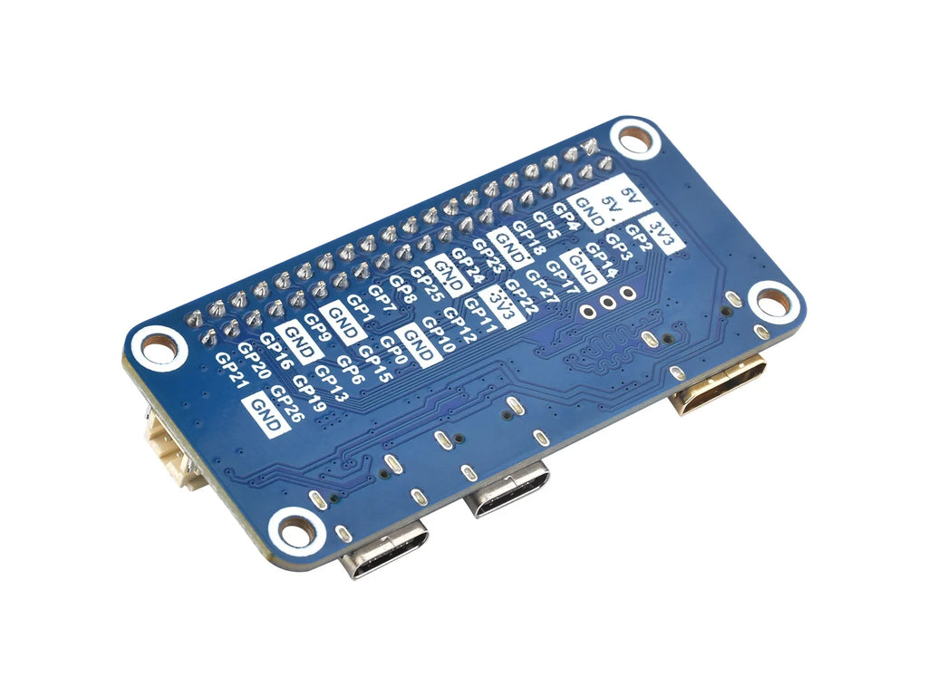 Raspberry Pi PICO RP2040-PiZero Development Board, Based On The Raspberry Pi RP2040 Dual-core Processor, 264KB SRAM Waveshare