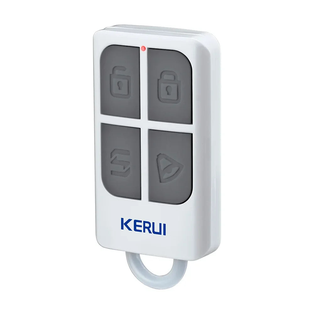 Wireless Alarm Security System Infrared PIR Motion Sensor Detector with Doorbell / Alarm Sound Remote Control to Arm/Disarm SOS