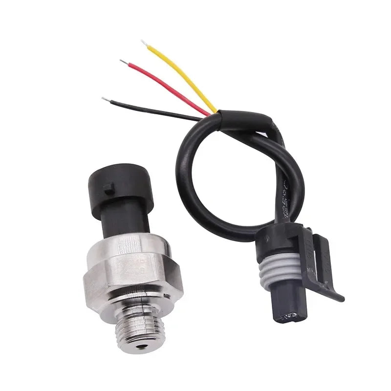 5V G1/4 0-1.2 MPa Pressure Sensor Transmitter for Non-Corrosive Water/Oil/Gas Pressure Sensor Module 1/4" Diameter for Arduino