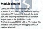 BS SIM900A SIM900 MINI V4.0 Wireless Data Transmission Module GSM GPRS Board Kit w/Antenna C83
