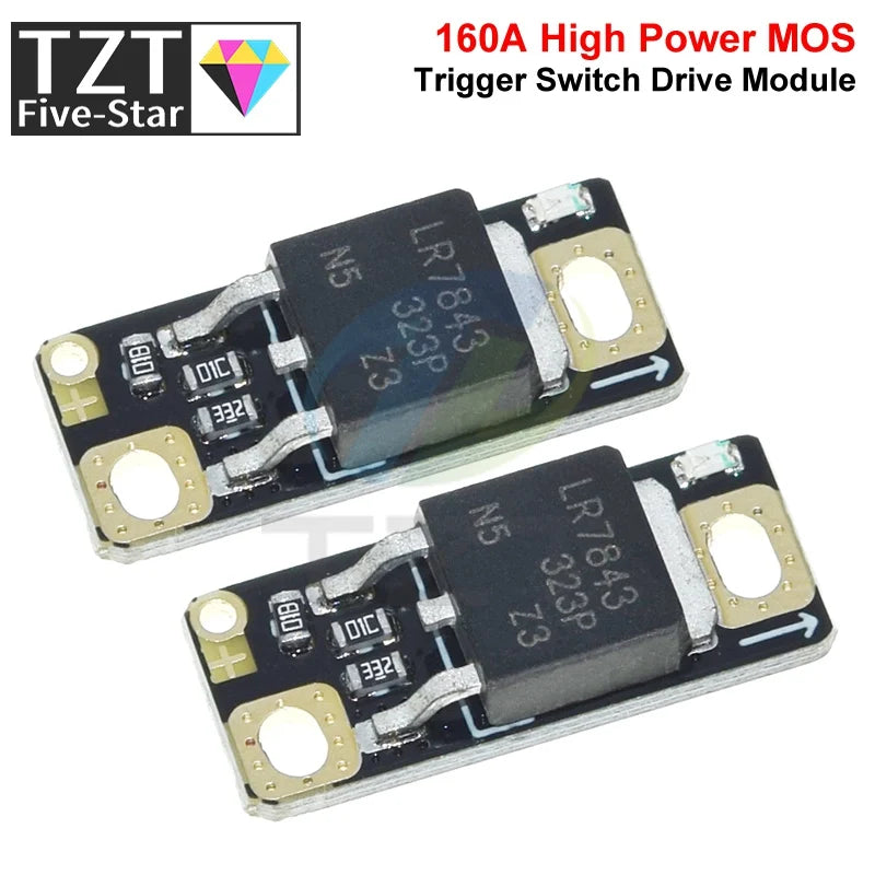 1/3/5PCS Field Effect Tube PWM Regulation Electronic Switch Control Board 160A High Power MOS Trigger Switch Drive Module