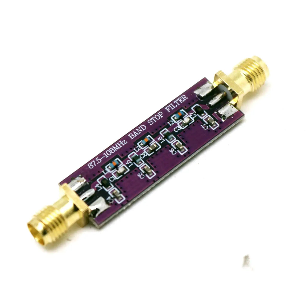 FM Broadcast Notch Filter 88-108MHz EMI Suppressor For SDR/Scanner/HAM Radio Passive Band-Stop Module RTL-SDR Anti-Interference