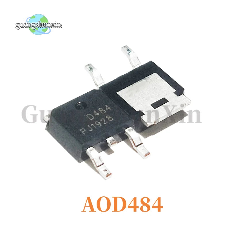 10PCS NEW AOD482 AOD484 AOD446 AOD444 AOD442 N-channel Commonly used field-effect transistor TO-252 SMD
