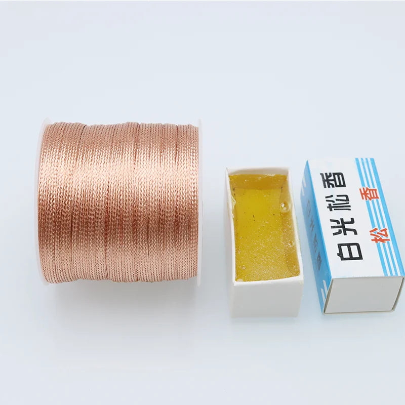 Solder Wick Braid 65feet Length No-Clean Soldering Wire Roll and Disassemble Electrical Component Desoldering Wick Braid Remover