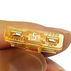Fuses Standard 10-100pcs 5-40A Automotive Blade Fuse Kits Blade Type Fuse Replacement for Car/RV/Truck/Motorcycle/Boat Etc