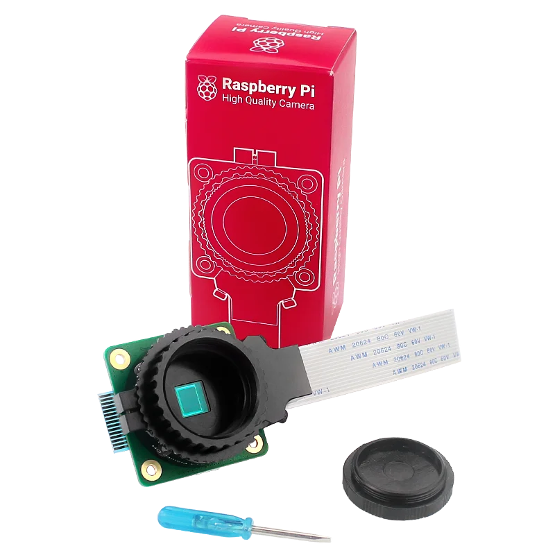 12.3 MP Raspberry Pi High Quality Camera with Sony IMX477 Sensor Optional 6mm CS 16mm C-mount 8-50mm Lens for Pi 4B 3B Zero 2 W