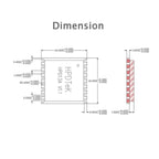 5Pcs Lot SX1276 868MHz 915MHz Radio RF Wireless Transceiver Module Lo-Ra Data Transmission for SPI Remote Control Alarm