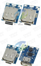 GREATZT 5V Boost Converter Step-Up Power Module Lithium Battery Charging Protection Board LED Display USB For DIY Charger 134N3P