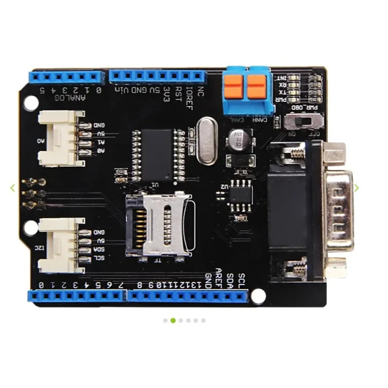 CAN-BUS Shield V2 Bus Expansion Board CANBUS MCP2515 Controller MCP2551 transceiver For  UNO Mega Leonardo