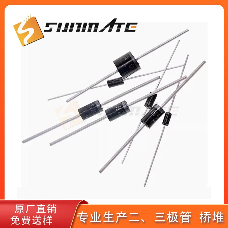 Rectifier diode M7 1N4004 1N4007 1N5404 1N5406 1N5408 6A10 10A10 20A20 power application M4 S10M Multiple specifications 20PCS