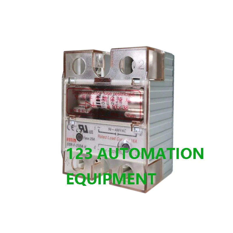 Authentic New FOTEK SSR-F-10DA 25DA 40DA 10DA-H 25DA-H 40DA-H  SCR-F-25LA 40LA 25LA-H 40LA-H Safe Type Small Solid State Relay