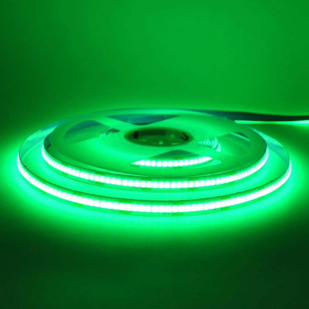 5V Motion Sensor Nigth Light COB Led Strip USB Battery Power 3mm 5mm 8mm PCB 320 LEDs Flex Lamp for Under Cabinet Kitchen Stairs