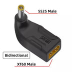 XT60 Male Female To EC5 Female DC Plug Type-c Male Female No Wire Connector Plug Adapter 55*25 5521 7450 7954 To XT60 Connector